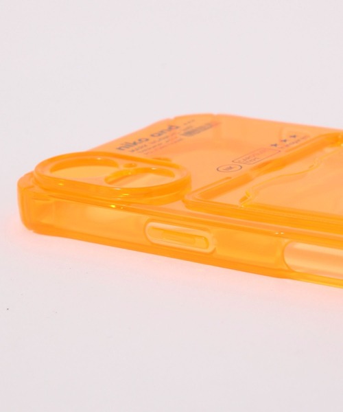 niko and...(ニコアンド)の「カードケース付きiPhoneケース(iPhone16)(スマホケース/カバー・レディース・オレンジ/その他1/グリーン・0)」の7枚目の写真