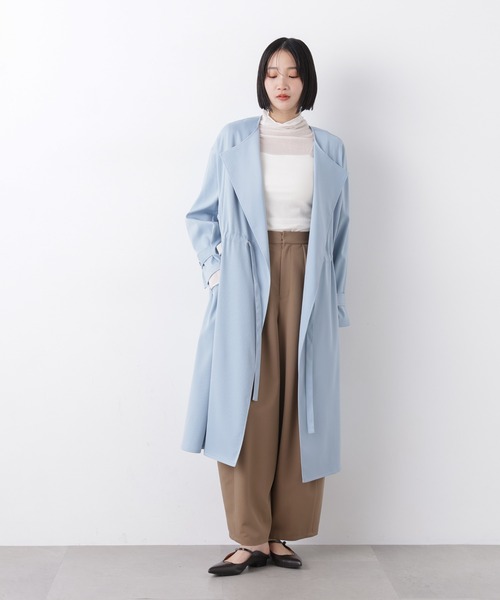 撥水&花粉ガード ドロストノーカラーコート（ノーカラーコート）｜NANO