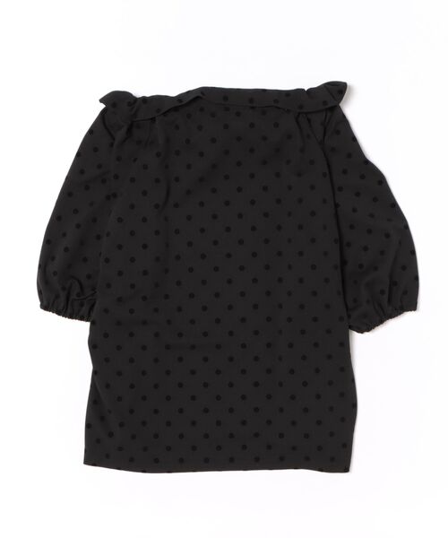 PICCIN PERLA(ピッチンペルラ)の「ザビエルドットカットソー(Tシャツ/カットソー・レディース・ブラック・M)」の22枚目の写真