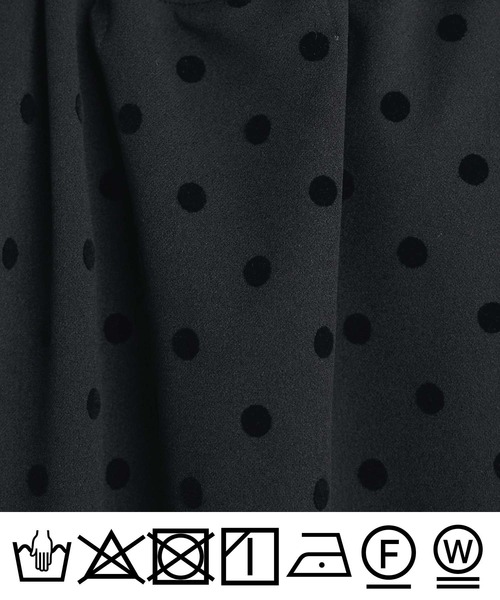 PICCIN PERLA(ピッチンペルラ)の「ザビエルドットカットソー(Tシャツ/カットソー・レディース・ブラック・M)」の21枚目の写真