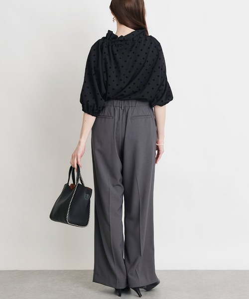 PICCIN PERLA(ピッチンペルラ)の「ザビエルドットカットソー(Tシャツ/カットソー・レディース・ブラック・M)」の16枚目の写真