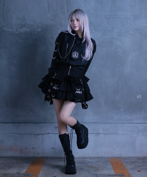 Amilige（アミリージュ）の「トリプルティアードカツラギスカート