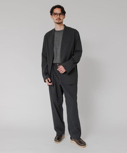 URBAN RESEARCH（アーバンリサーチ）の「DUSTER NYLON PANTS（その他パンツ・メンズ・カーキ/ブラック・MEDIUM/LARGE）」の2枚目の写真