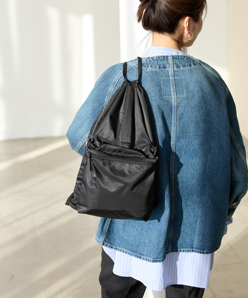 NOMADIS（ノマディス）の「【NOMADIS/ノマディス】NOMADIS LATT（バックパック/リュック・レディース・ブラック/グリーン・FREE）」の4枚目の写真