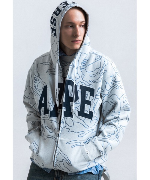 AAPE MAIN ZIP UP HOODIE | AAPE.JP