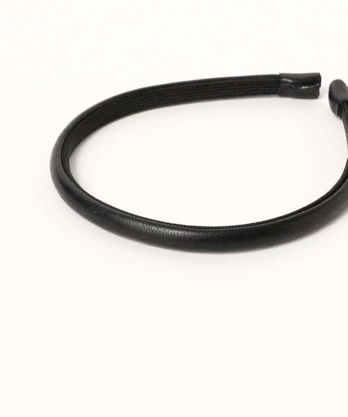 Demi-Luxe BEAMS（デミルクス ビームス）の「IRIS47 / Nocturne ヘッドバンド（その他ヘアアクセサリー・レディース・ブラック/ベージュ・ONE SIZE）」の3枚目の写真
