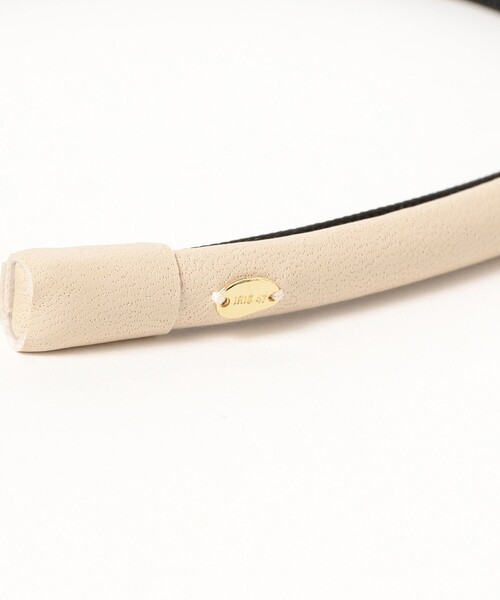 Demi-Luxe BEAMS（デミルクス ビームス）の「IRIS47 / Nocturne ヘッドバンド（その他ヘアアクセサリー・レディース・ブラック/ベージュ・ONE SIZE）」の7枚目の写真