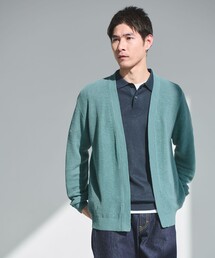 green label relaxing（グリーンレーベルリラクシング）の「リネン アゼ イージーカーディガン（カーディガン/ボレロ）」