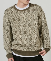 superNova.（スーパーノヴァ）の「superNova. Hexagram knit pullover / SN-106B（ニット/セーター）」