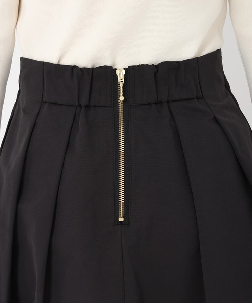 STRAWBERRY-FIELDS(ストロベリーフィールズ)の「T/Cグログラン(スカート・レディース・オフホワイト/ライトカーキ/ブラック・2)」の9枚目の写真