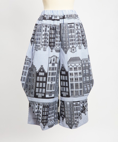 gomme(ゴム)の「アムステルダムタックパンツ(その他パンツ・レディース・ブラック/ブルー/ホワイト・MEDIUM)」の16枚目の写真