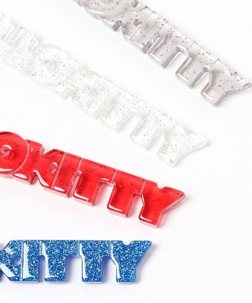 Me%(ミィパーセント)の「【HELLO KITTY】フェイスビーズキーチャーム 641552(キーホルダー・レディース・レッド/ゴールド/ブラック系その他/ブラック・FREE)」の22枚目の写真