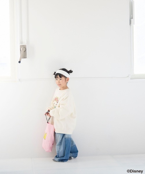 LOWRYS FARM（ローリーズファーム）の「Ｄｉｓｎｅｙ／ウラケプルオーバー　654411（スウェット・キッズ・ピンク/ブルー/オフホワイト/アイボリー・150cm/140cm/130cm/120cm/110cm）」の9枚目の写真