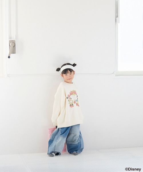 LOWRYS FARM（ローリーズファーム）の「Ｄｉｓｎｅｙ／ウラケプルオーバー　654411（スウェット・キッズ・ピンク/ブルー/オフホワイト/アイボリー・150cm/140cm/130cm/120cm/110cm）」の8枚目の写真