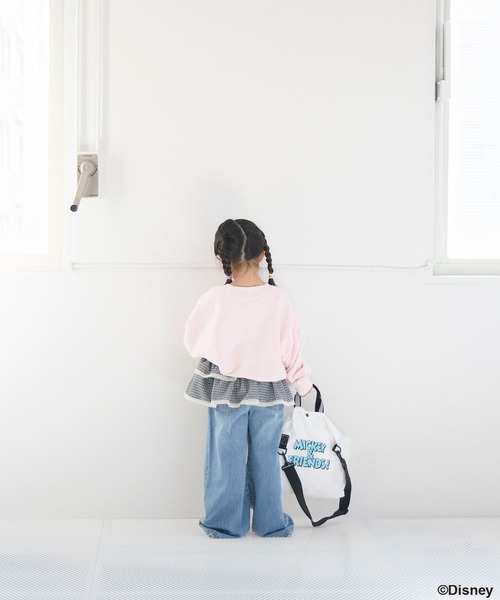 LOWRYS FARM（ローリーズファーム）の「Ｄｉｓｎｅｙ／ウラケプルオーバー　654411（スウェット・キッズ・ピンク/ブルー/オフホワイト/アイボリー・150cm/140cm/130cm/120cm/110cm）」の12枚目の写真