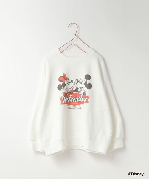 LOWRYS FARM（ローリーズファーム）の「Ｄｉｓｎｅｙ／ウラケプルオーバー　654411（スウェット・キッズ・ピンク/ブルー/オフホワイト/アイボリー・150cm/140cm/130cm/120cm/110cm）」の21枚目の写真