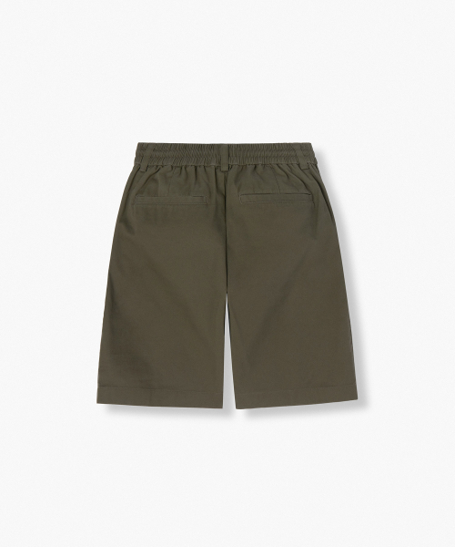 MUSINSA STANDARD KIDS（ムシンサスタンダードキッズ）の「ワイドチノショーツ [カーキ]（その他パンツ・レディース・その他・100/110/120/130/140/150/160）」の3枚目の写真