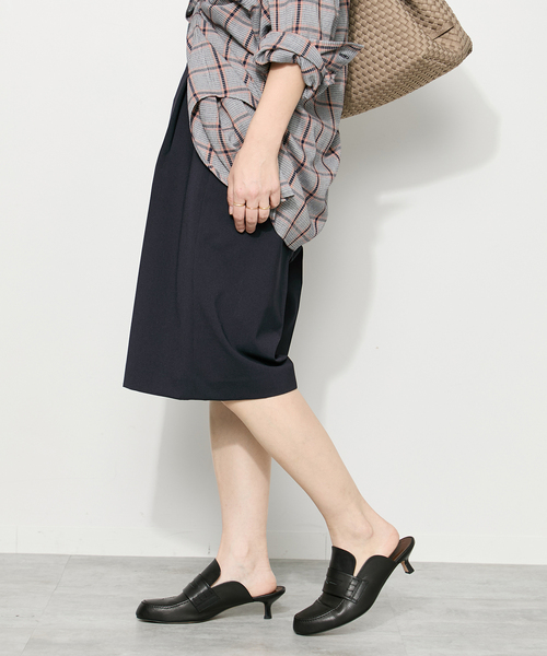 journal standard L'essage(ジャーナルスタンダードレサージュ)の「ウーリーノライトショートパンツ(その他パンツ・レディース・グレー/ネイビー・38/36)」の13枚目の写真