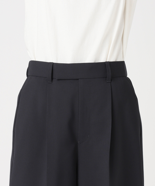 journal standard L'essage(ジャーナルスタンダードレサージュ)の「ウーリーノライトショートパンツ(その他パンツ・レディース・グレー/ネイビー・38/36)」の20枚目の写真