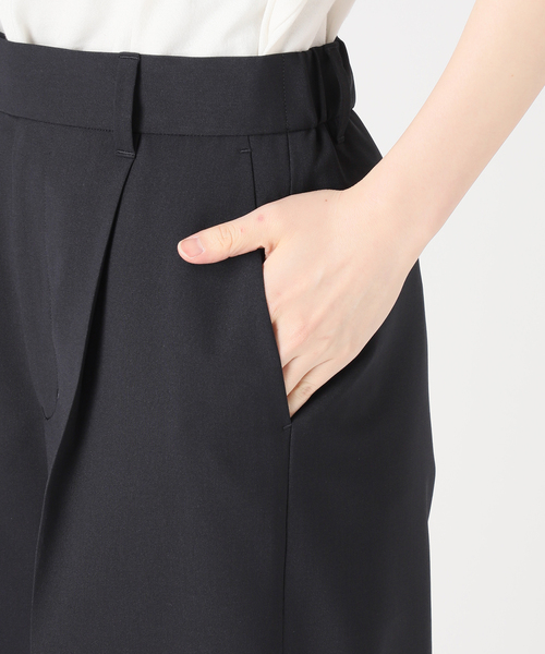 journal standard L'essage(ジャーナルスタンダードレサージュ)の「ウーリーノライトショートパンツ(その他パンツ・レディース・グレー/ネイビー・38/36)」の21枚目の写真