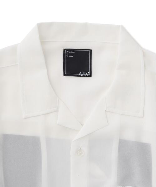 A4A（エーフォーエー）の「【WEB&DEPOT限定】A4A/エーフォーエー/GIRL S/S SHIRTS（シャツ/ブラウス・レディース・ホワイト/ブラック・L/M）」の7枚目の写真