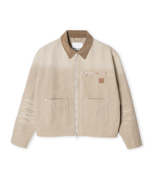 CONNECT KINLOCH（コネクトキンロック）の「ユーティリティキャンバスワークジャケット[ベージュ]（デニムジャケット・メンズ・Beige・LARGE/MEDIUM/SMALL）」の10枚目の写真