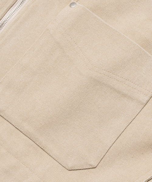 CONNECT KINLOCH（コネクトキンロック）の「ユーティリティキャンバスワークジャケット[ベージュ]（デニムジャケット・メンズ・Beige・LARGE/MEDIUM/SMALL）」の7枚目の写真
