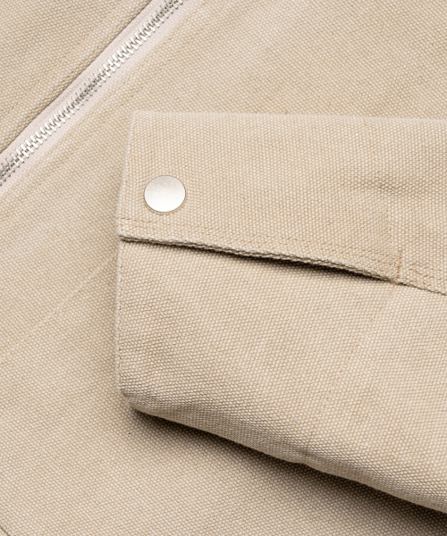 CONNECT KINLOCH（コネクトキンロック）の「ユーティリティキャンバスワークジャケット[ベージュ]（デニムジャケット・メンズ・Beige・LARGE/MEDIUM/SMALL）」の9枚目の写真