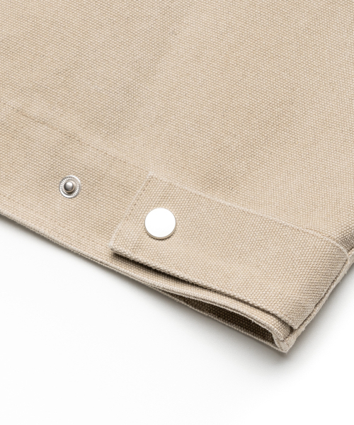 CONNECT KINLOCH（コネクトキンロック）の「ユーティリティキャンバスワークジャケット[ベージュ]（デニムジャケット・メンズ・Beige・LARGE/MEDIUM/SMALL）」の3枚目の写真