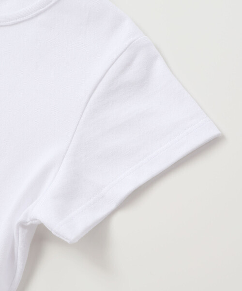 BeBe(ベベ)の「PARISおでかけプリント天竺半袖Tシャツ(Tシャツ/カットソー・キッズ・ネイビー/ホワイト・120cm/110cm/130cm/140cm/150cm)」の13枚目の写真
