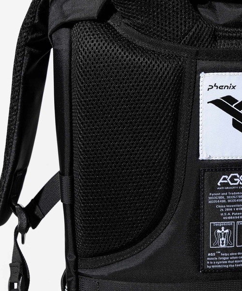 phenix outdoor（フェニックスアウトドア）の「phenix outdoor(フェニックスアウトドア) AGS Explorer / エージーエス エクスプローラーリュック（バックパック/リュック・メンズ・ブラック・ONE SIZE）」の2枚目の写真