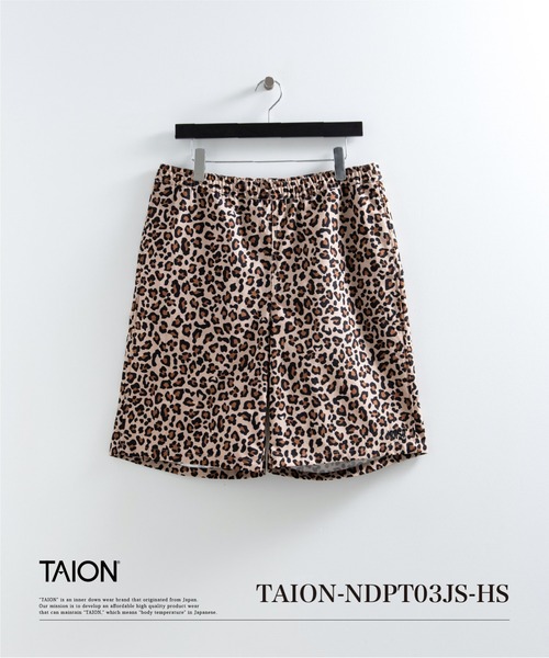 TAION(タイオン)の「【TAION(タイオン)】〈ユニセックス〉ノンダウン ジャパンスペシャル イージーショーツ(その他パンツ・メンズ・オフホワイト/インディゴブルー/チョコ/ライトインディゴブルー/レオパード/ブラック系その他7・S/M/L/2XL/XL/XS/3XL)」の6枚目の写真
