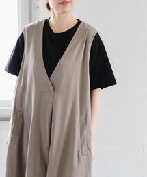 FORK&SPOON ソリッドショートスリーブTシャツ