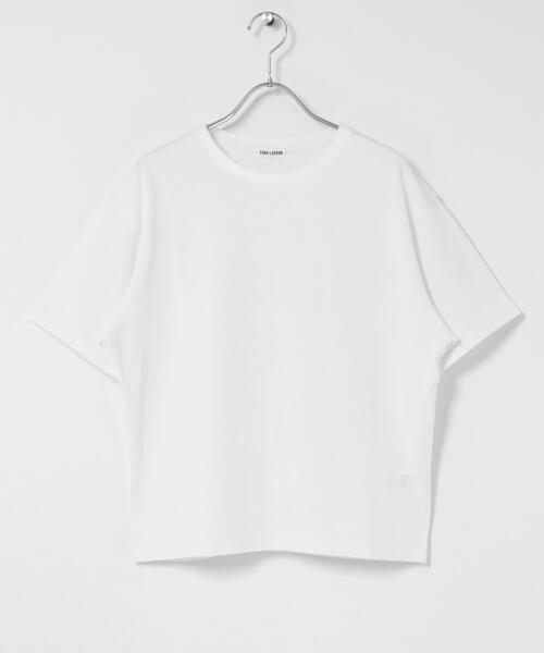 FORK&SPOON（フォークアンドスプーン）の「FORK&SPOON　ソリッドショートスリーブTシャツ（Tシャツ/カットソー・レディース・ブラック/グレー系その他/オフホワイト/グリーン系その他・1）」の10枚目の写真