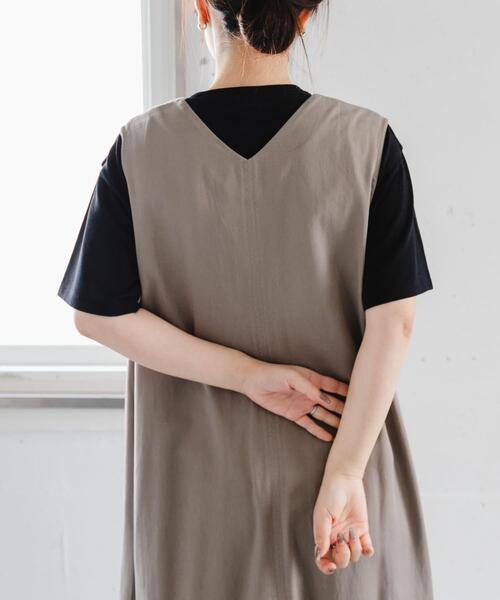 FORK&SPOON（フォークアンドスプーン）の「FORK&SPOON　ソリッドショートスリーブTシャツ（Tシャツ/カットソー・レディース・ブラック/グレー系その他/オフホワイト/グリーン系その他・1）」の15枚目の写真