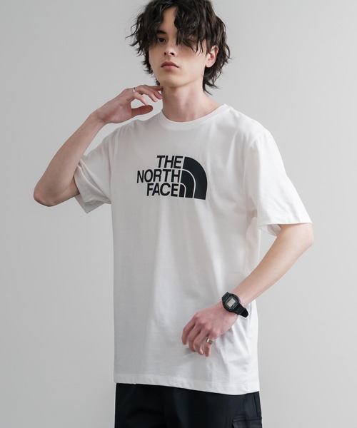 THE NORTH FACE(ザノースフェイス)の「THE NORTH FACE ザ・ノースフェイス M EVO HLF DME REG SS TEE ロゴプリントレギュラーフィット半袖Tシャツ(Tシャツ/カットソー・メンズ・ブラック/ホワイト/カーキ/ネイビー/ベージュ/パープル/ライトグリーン/グリーン/グレー・XXL/XL/L/M/S)」の1枚目の写真