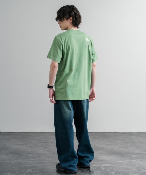 THE NORTH FACE(ザノースフェイス)の「THE NORTH FACE ザ・ノースフェイス M EVO HLF DME REG SS TEE ロゴプリントレギュラーフィット半袖Tシャツ(Tシャツ/カットソー・メンズ・ブラック/ホワイト/カーキ/ネイビー/ベージュ/パープル/ライトグリーン/グリーン/グレー・XXL/XL/L/M/S)」の21枚目の写真