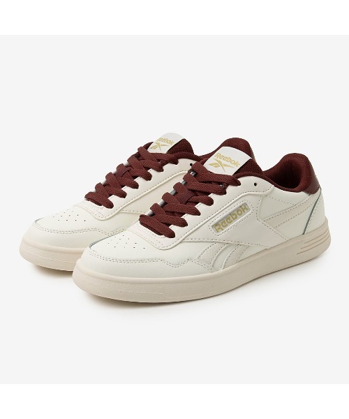 Reebok(リーボック)の「コート アドバンス / COURT ADVANCE SA(スニーカー・メンズ・アイボリー・31cm/30.0cm/29.0cm/28.5cm/28.0cm/27.5cm/27.0cm/26.5cm/26.0cm/25.5cm/25.0cm/24.0cm/24.5cm/23.5cm/23.0cm/22.5cm)」の2枚目の写真