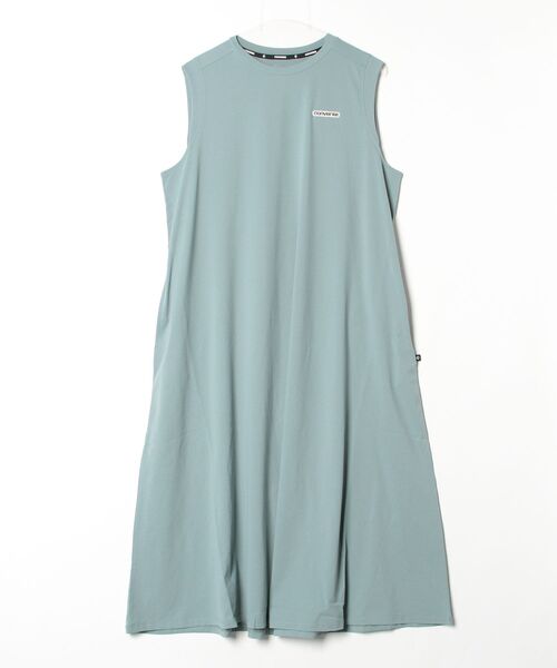 CONVERSE（コンバース）の「コンバース  CV LOGO ONEPIECE L ワンピース（ワンピース・レディース・ブルー/チャコールグレー/ブラック・M/L）」の13枚目の写真
