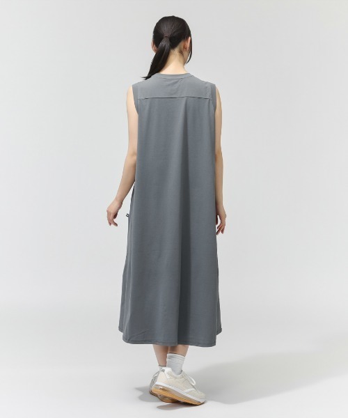 CONVERSE（コンバース）の「コンバース  CV LOGO ONEPIECE L ワンピース（ワンピース・レディース・ブルー/チャコールグレー/ブラック・M/L）」の12枚目の写真