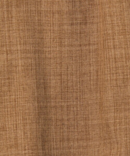 MICO COULIER（ミコクリエ）の「麻調ノーカラーホイップスリーブブルゾン（ブルゾン・レディース・ブラック/キャメル・38）」の18枚目の写真