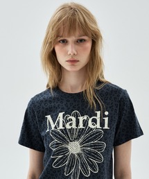 新品☆マルディメクルディ 刺繍 FLOWER MARDI Mardi Mercredi（マルディメクルディ） スウェット SWEATSHIRT