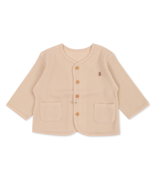 ORGANICMOM(オーガニックマム)の「ブリーミングロングソガーディガン(MJFLGA01)(カーディガン/ボレロ・レディース・その他・90/100/80)」の2枚目の写真