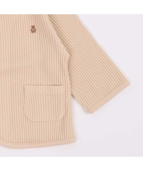 ORGANICMOM(オーガニックマム)の「ブリーミングロングソガーディガン(MJFLGA01)(カーディガン/ボレロ・レディース・その他・90/100/80)」の4枚目の写真