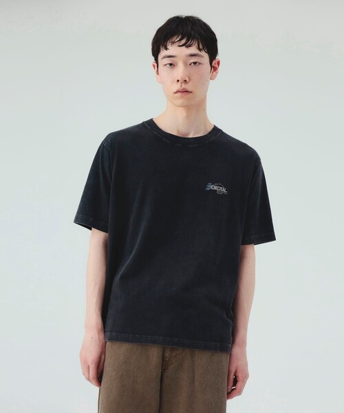 BEAMS HEART(ビームスハート)の「【6/18値下げ】GMS ウォッシュ加工 ワンポイント刺繍 Tシャツ(ユニセックス)(Tシャツ/カットソー・メンズ・ブラウン/ブラック・SMALL/MEDIUM/LARGE)」の7枚目の写真