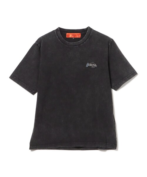 BEAMS HEART(ビームスハート)の「【6/18値下げ】GMS ウォッシュ加工 ワンポイント刺繍 Tシャツ(ユニセックス)(Tシャツ/カットソー・メンズ・ブラウン/ブラック・SMALL/MEDIUM/LARGE)」の9枚目の写真