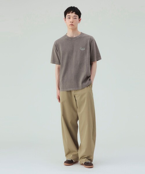 BEAMS HEART(ビームスハート)の「【6/18値下げ】GMS ウォッシュ加工 ワンポイント刺繍 Tシャツ(ユニセックス)(Tシャツ/カットソー・メンズ・ブラウン/ブラック・SMALL/MEDIUM/LARGE)」の12枚目の写真