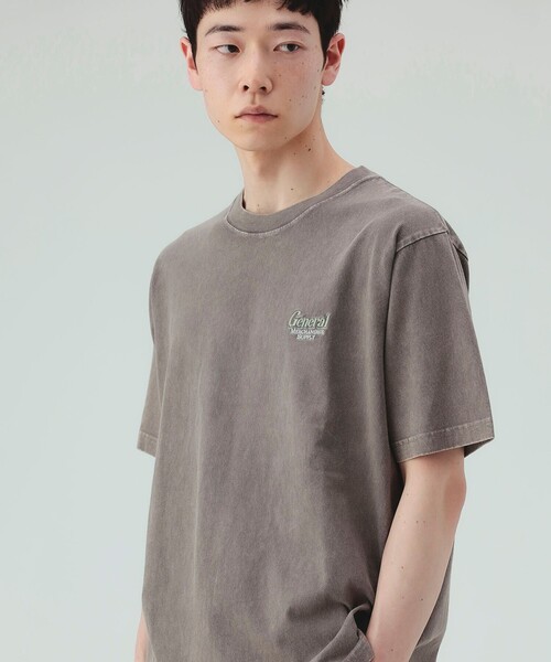 BEAMS HEART(ビームスハート)の「【6/18値下げ】GMS ウォッシュ加工 ワンポイント刺繍 Tシャツ(ユニセックス)(Tシャツ/カットソー・メンズ・ブラウン/ブラック・SMALL/MEDIUM/LARGE)」の15枚目の写真