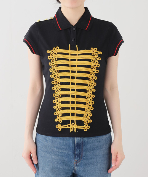 Praying/プレイング】Marching Band Womens polo shirts（シャツ