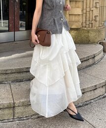 Thevon（ゼボン）の「【Yuna企画】ランダムティアードスカート（スカート）」